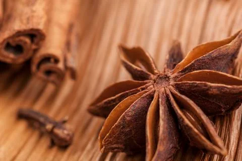 Anise closeup Stock Photos