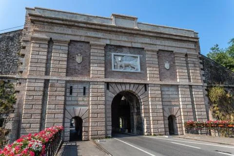 The anitic gates Stock Photos