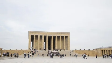 Anitkabir, Ankara, Turkey Stock Footage 88475864