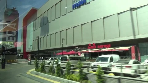 Ankara from the bus window,  summer, Turkey Stock-Footage 157874149