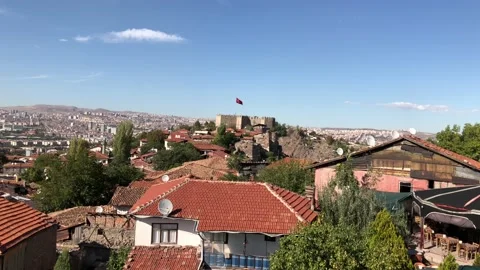 Ankara Castle. 스톡 동영상 95541024