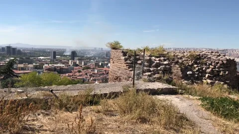 Ankara Castle. Stock Footage 95541186