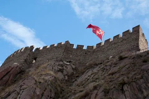 Ankara castle Stock Photos