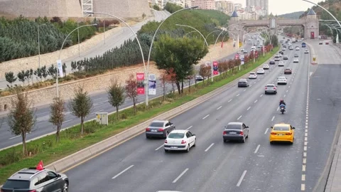 Ankara Road Traffic 库存影片 288755643