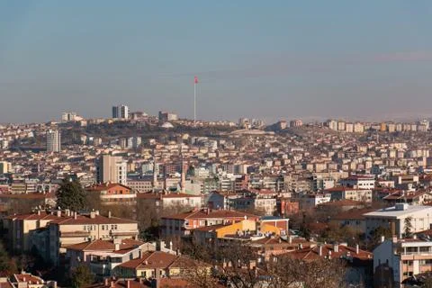 Ankara skyline Stock Photos