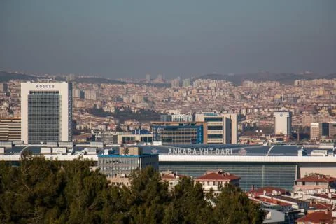 Ankara skyline Stock Photos