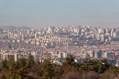 Ankara skyline Stock Photos