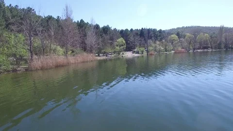 Ankara Turkey Eymir Lake  Stock-Footage 75030233