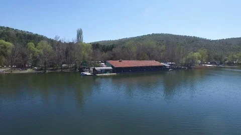 Ankara Turkey Eymir Lake  Video stock 75030265