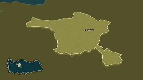 Ankara, Turkiye, Turkey, extruded. Pattern Video stock 169243857