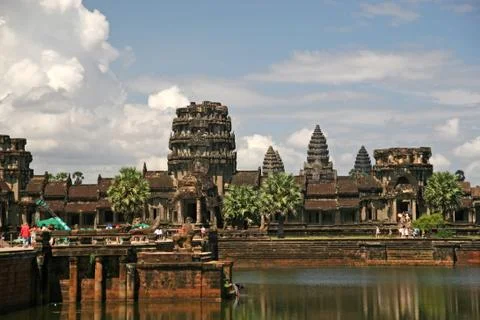 Ankgor wat temple in cambodia Stock-Fotos