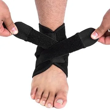 Ankle support isolated on white background Stock Photos