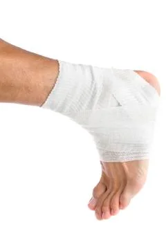 Ankle support Stock Photos