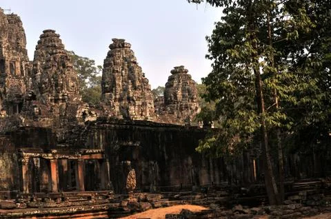 Ankor Temple Stock Photos