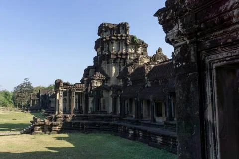 Ankor wat temple Stock Photos