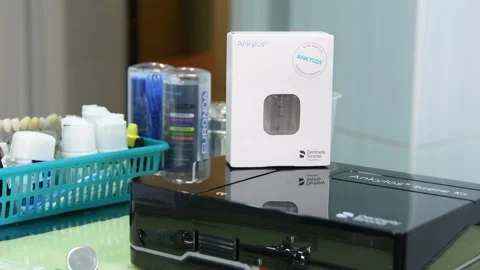 Ankylos surgical kit Stock Footage 134569568
