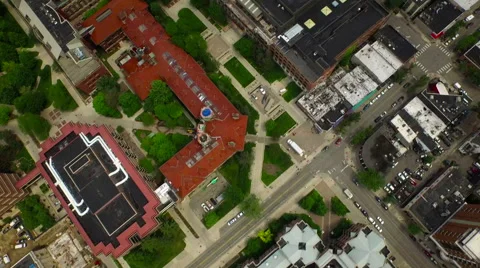 Ann Arbor Aerial Stock Footage 52592794