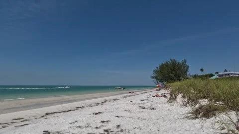 Anna Maria Island Beach 4K Stock Footage 242858261