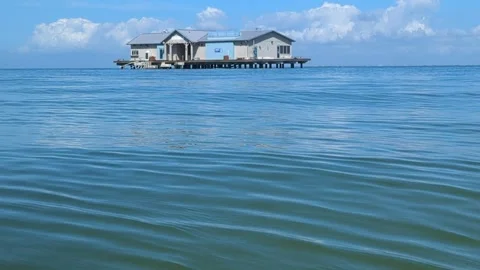 Anna Maria Pier in Florida after the storm in 2024 Stock Footage 293229671