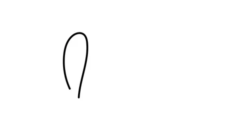 Anna name signature looping animation on white background Stock Footage 340105533