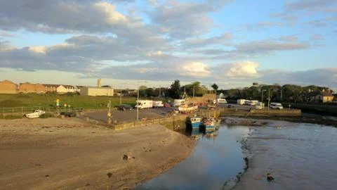 Annagassan pier Stock Photos