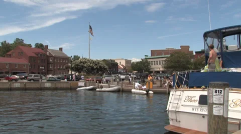 Annapolis City Dock 動画素材 37018455