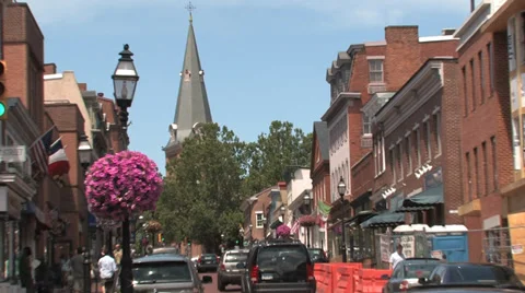 Annapolis Old Town 動画素材 37018424