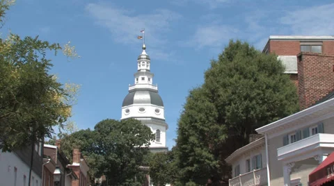 Annapolis State House 2 動画素材 37018448