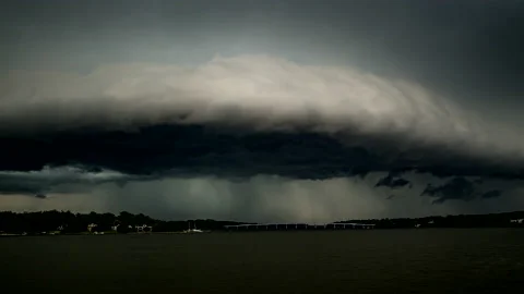 Annapolis Storm - Shelf Cloud Video stock 150773903