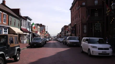 Annapolis Street Stock Footage 61137322