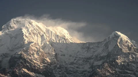 Annapurna south Video stock 40345022