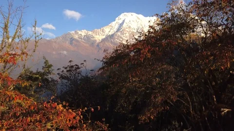 Annapurna South Stock Footage 99364142