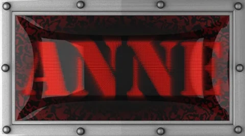 Anne on led Stock Footage 8665081
