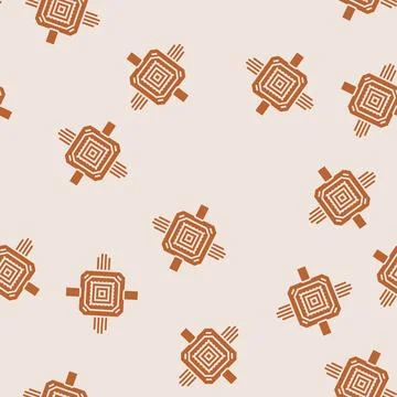 Annealing hardware quantum computer glyph seamless pattern Stock-Illustration