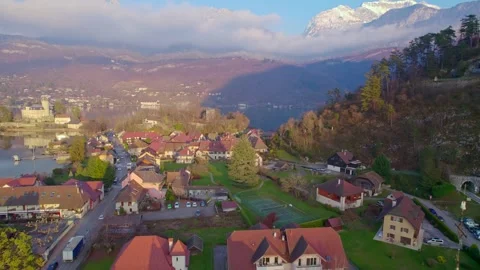 Annecy Lake 2 Stock Footage 310165282