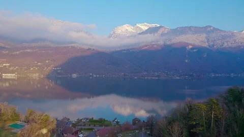 Annecy Lake 3 Stock Footage 310165451
