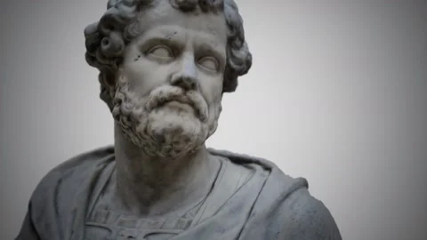 Annibal antique marble statue Видео 130659735