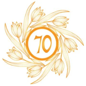 Anniversary banner Stock Illustration