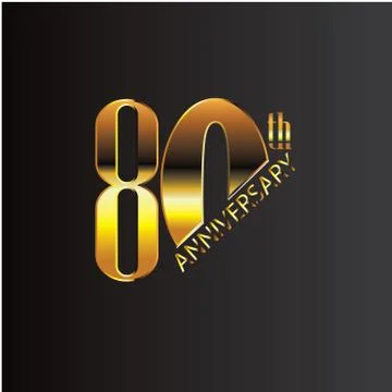 Anniversary design Stock Illustration