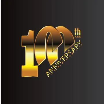 Anniversary design Stock Illustration