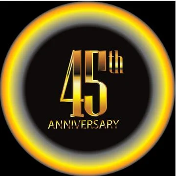 Anniversary design Stock Illustration