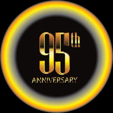 Anniversary design Stock Illustration