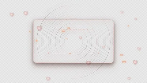 Anniversary transition with soft glowing elements for celebration Stock Footage 344489080