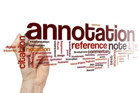 Annotation Stock Illustration