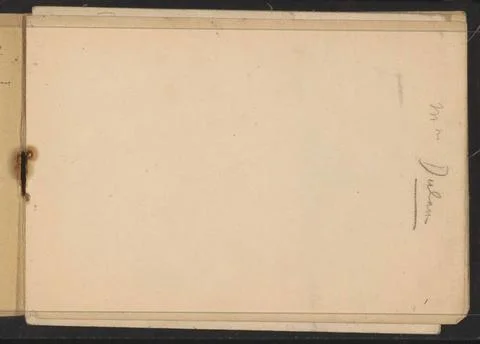 Annotation. Leaf 1 Recto from sketchbook LVIII with 14 sheets. Copyright: ... Stock Photos