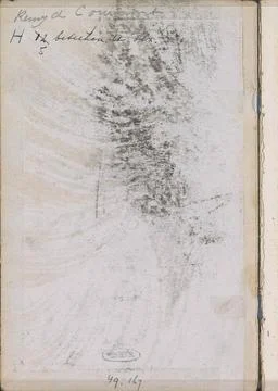 Annotation. Page 1, Front cover, from a sketchbook with 14 sheets. Copyrig... Stock Photos