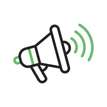 Announcement Icon Image. Stock-Illustration