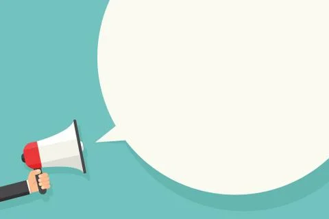 Announcement Illustrazione stock