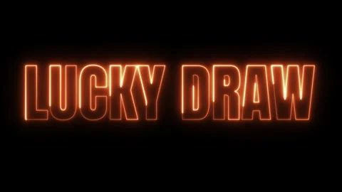Announcing the Exciting Lucky Draw Event! Stock Footage 316288181