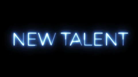 Announcing New Talent: A Bright Future Ahead Stock Footage 317084053